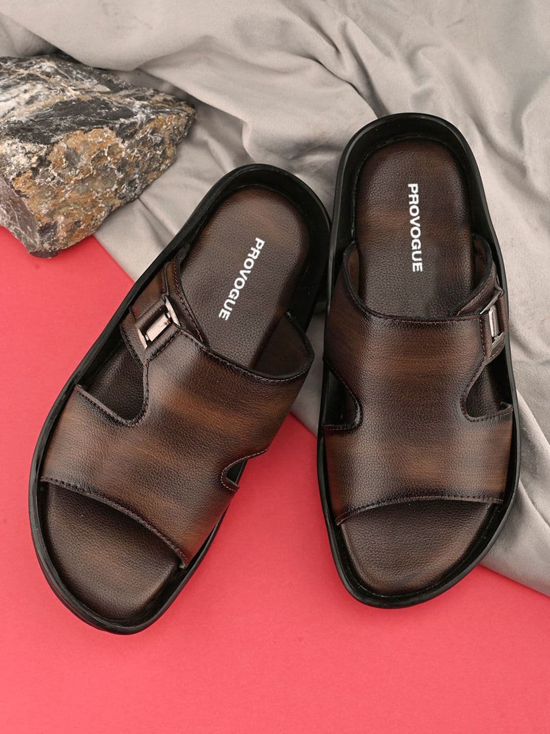Provogue Men Comfort lip-On Sandals - view 1