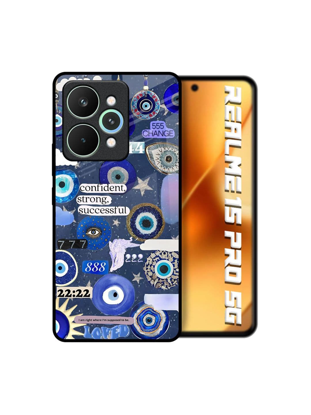 QRIOH Unisex Mystic Gaze Realme 15 Pro 5G Quirky Shockproof Back Case