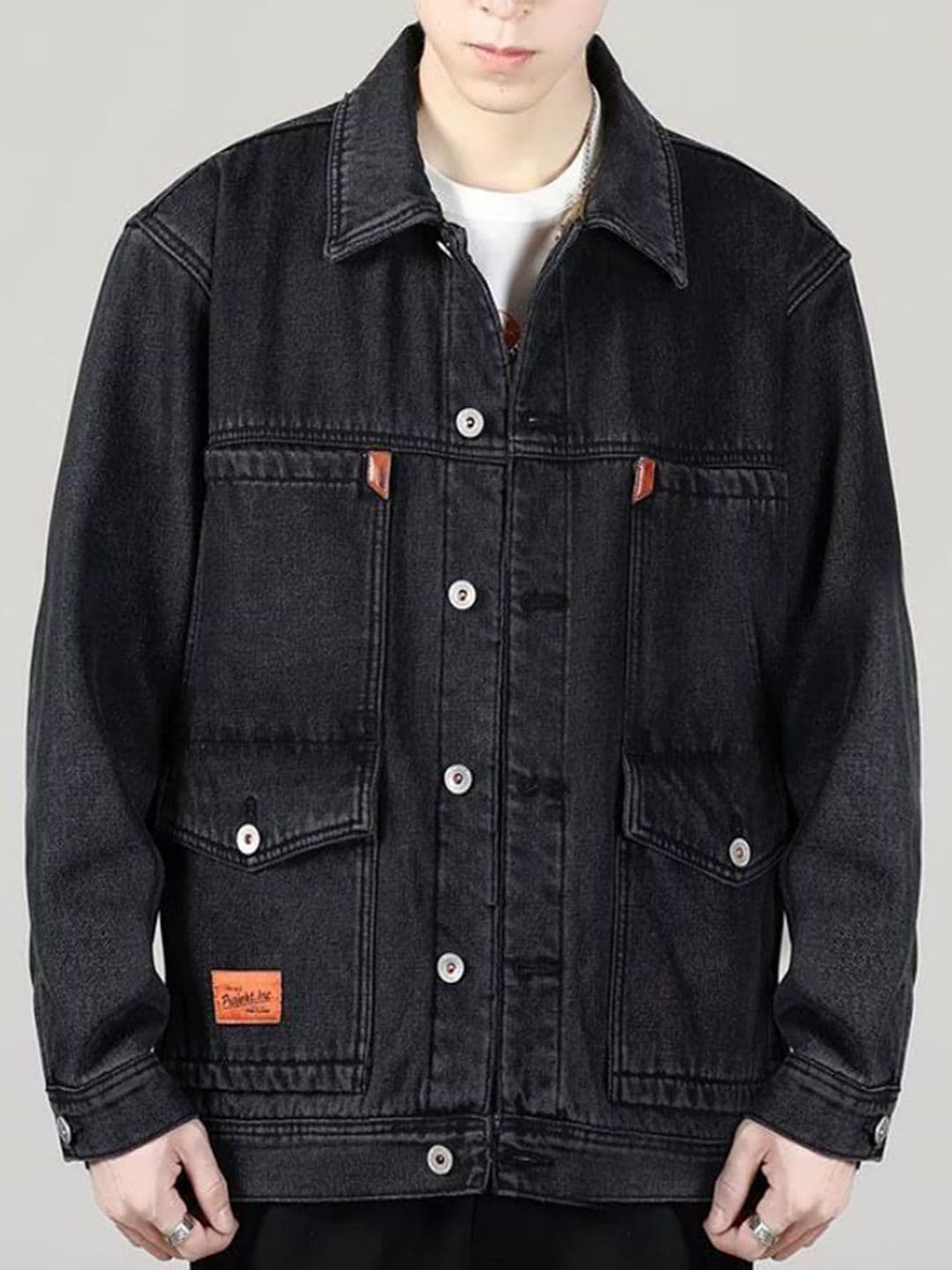 StyleCast x Revolte Men Windcheater Outdoor Jacket with Patchwork - view 1