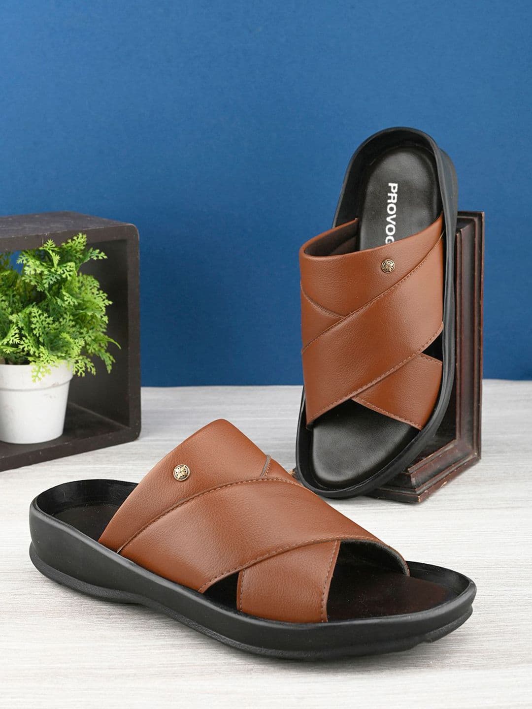 Provogue Men Slip-On Comfort Sandals - view 1