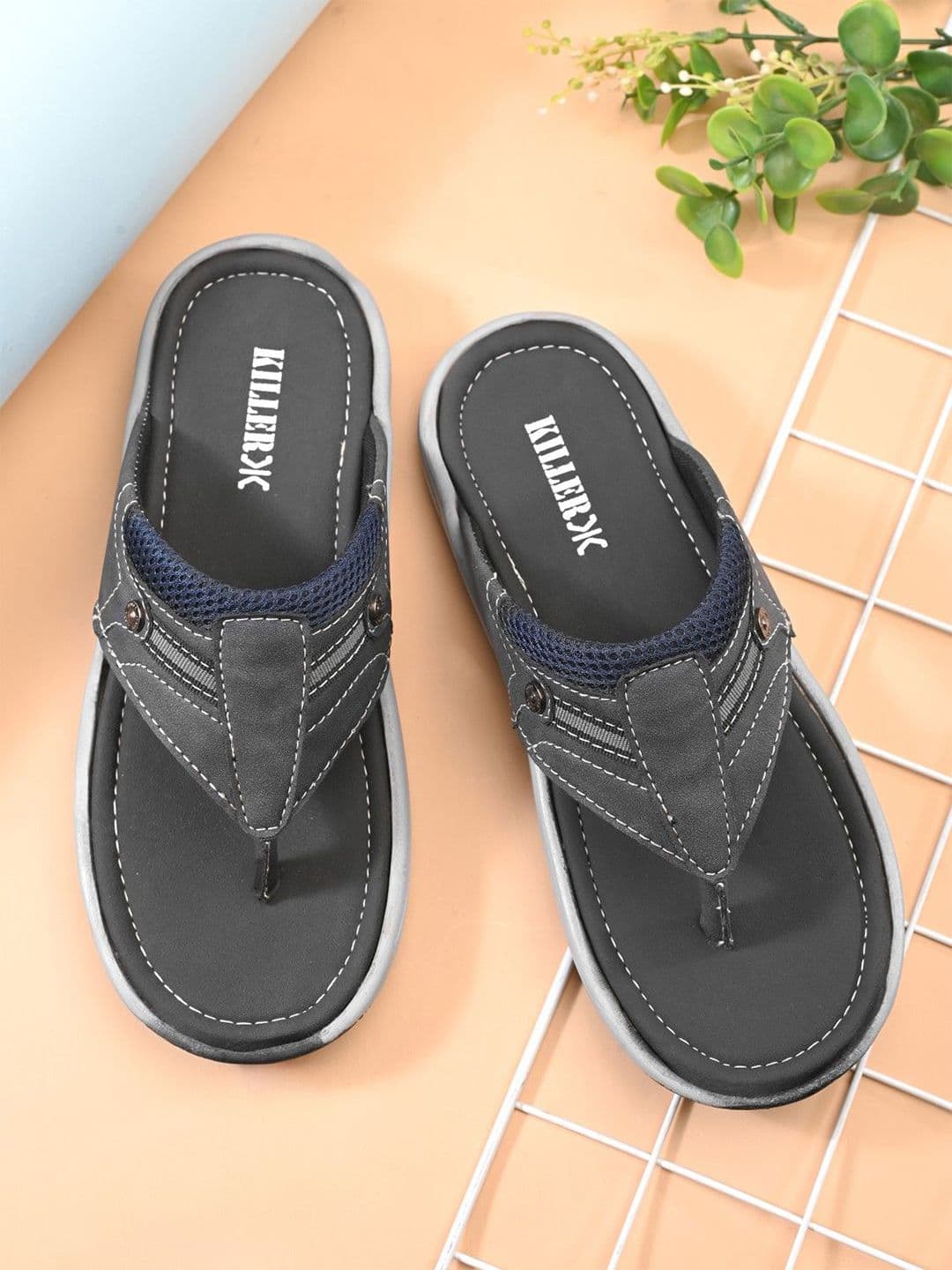 Killer Men PU Comfort Sandals - view 1