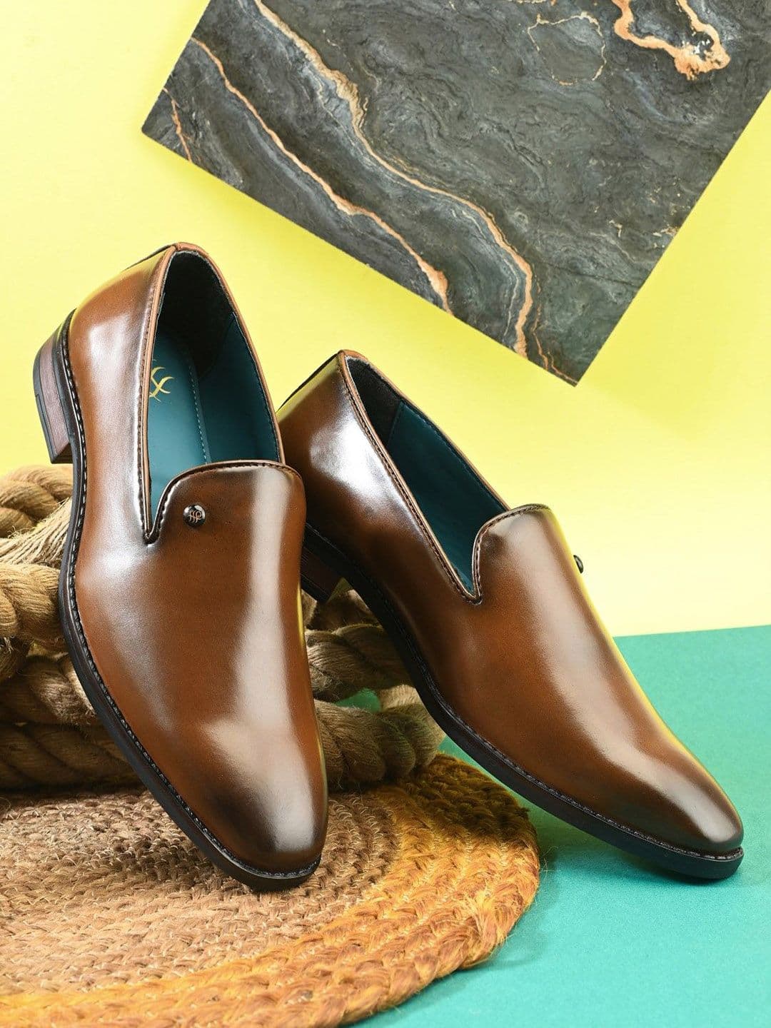 House of Pataudi Men Round Toe Formal Loafers - view 1