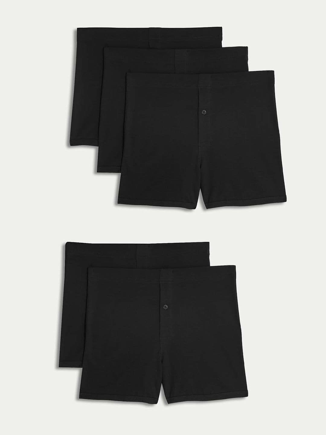 Marks & Spencer 5 Pack Essential Cotton Trunks - view 1