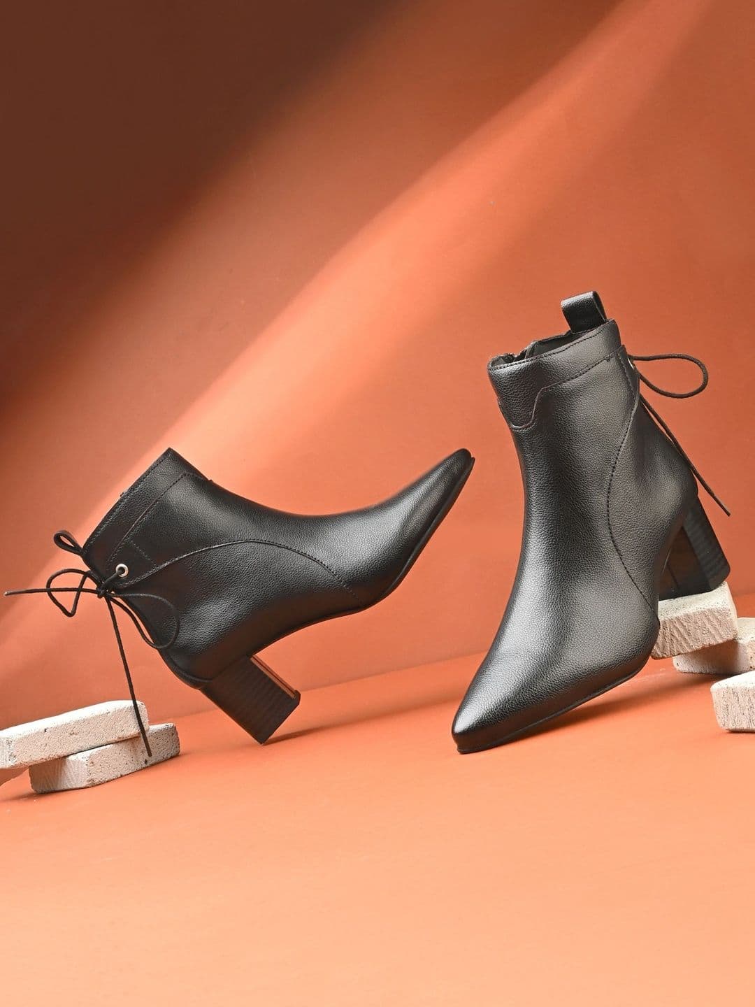 DressBerry Women Ankle Pointed Shape Boots - view 1