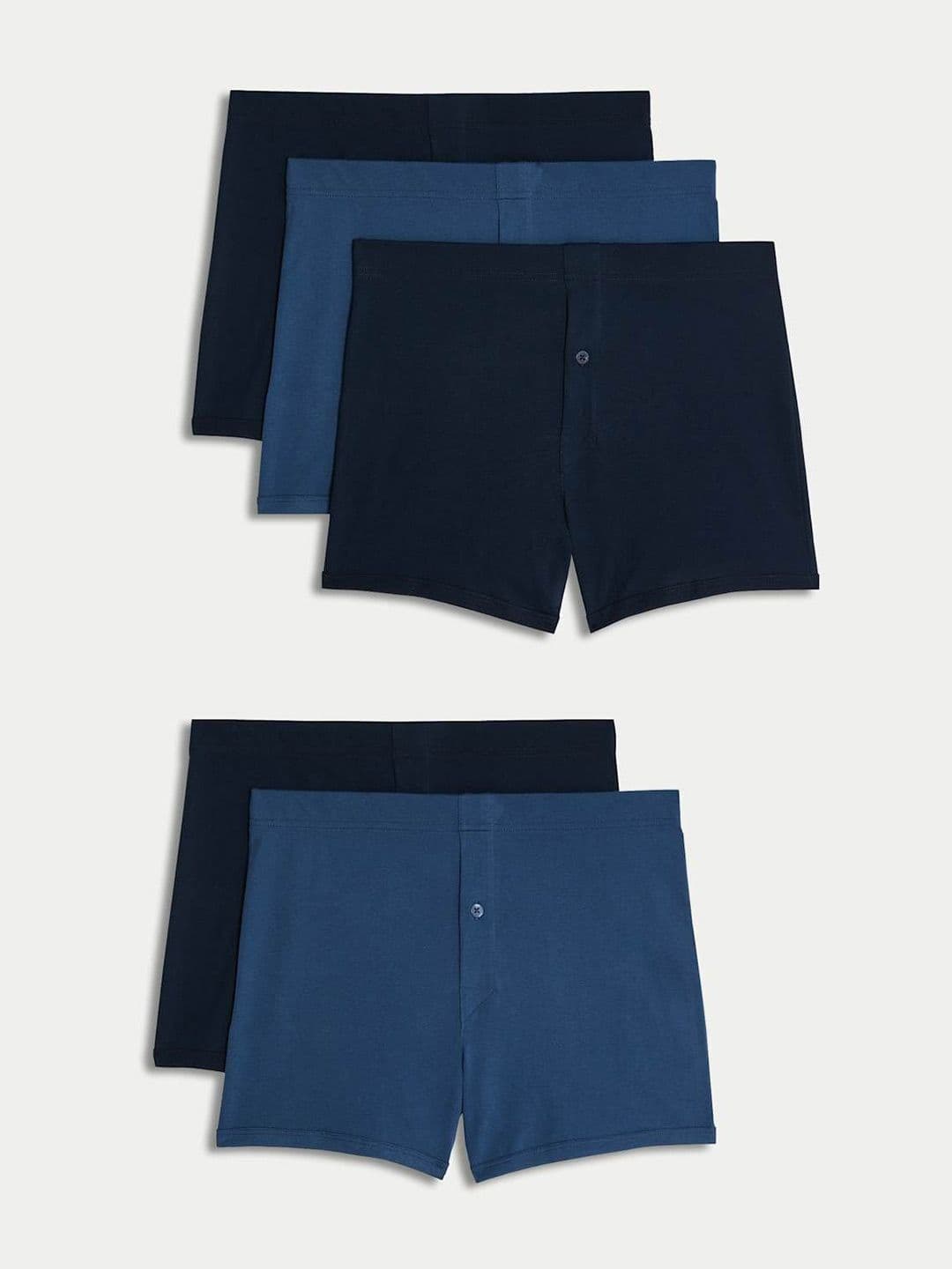 Marks & Spencer 5 Pack Essential Cotton Trunks - view 1