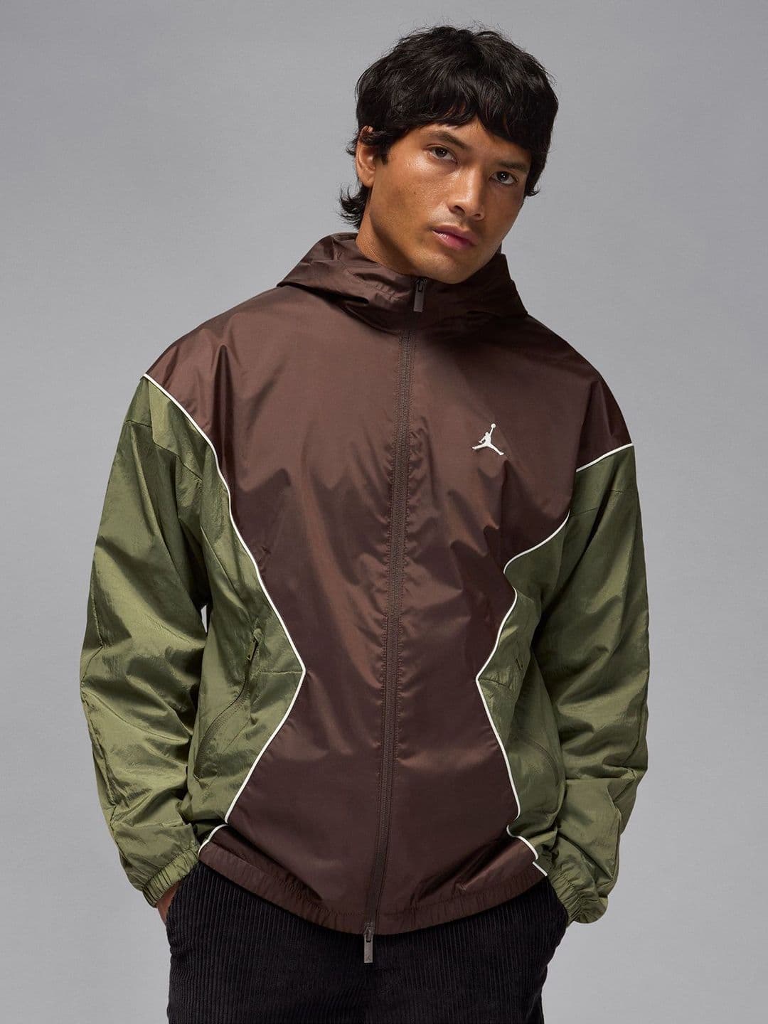 Nike Jordan Brooklyn Men's Hooded Draft Jacket - view 1