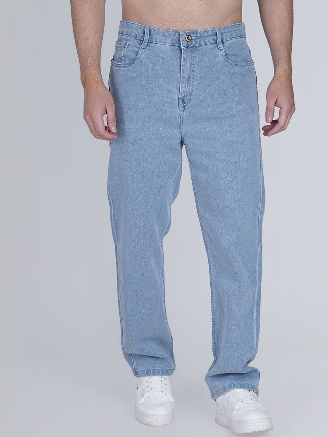 MM-21 Men Cotton Baggy Fit Mid-Rise Stretchable Jeans - view 1
