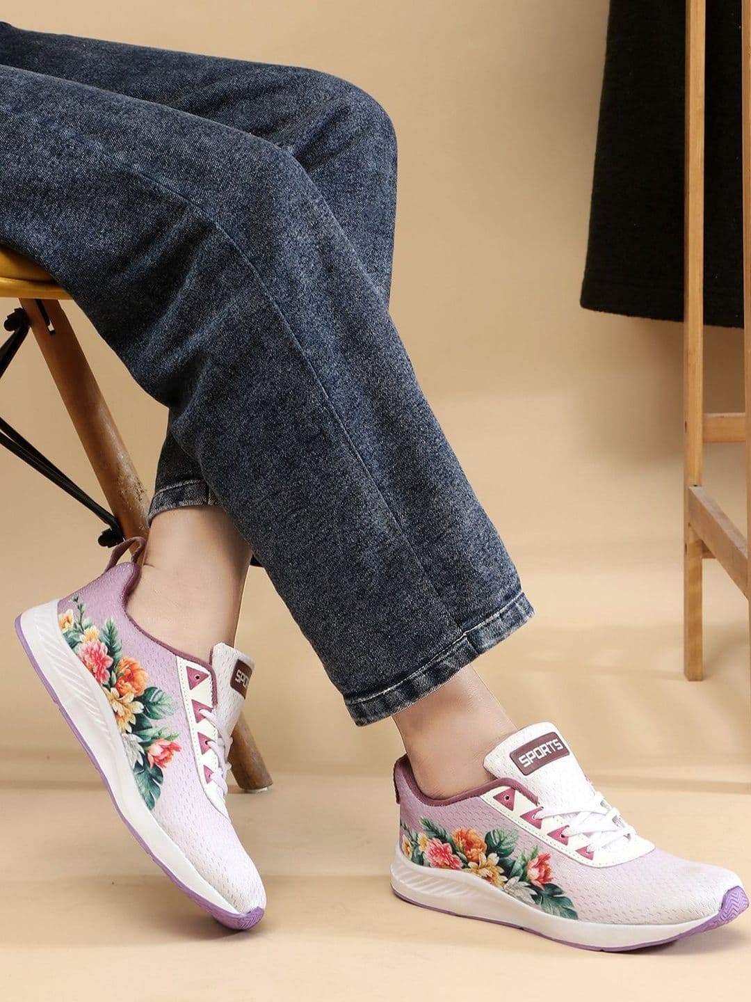 TOMSY CHOICE Women Mesh Walking Non-Marking Shoes - view 1