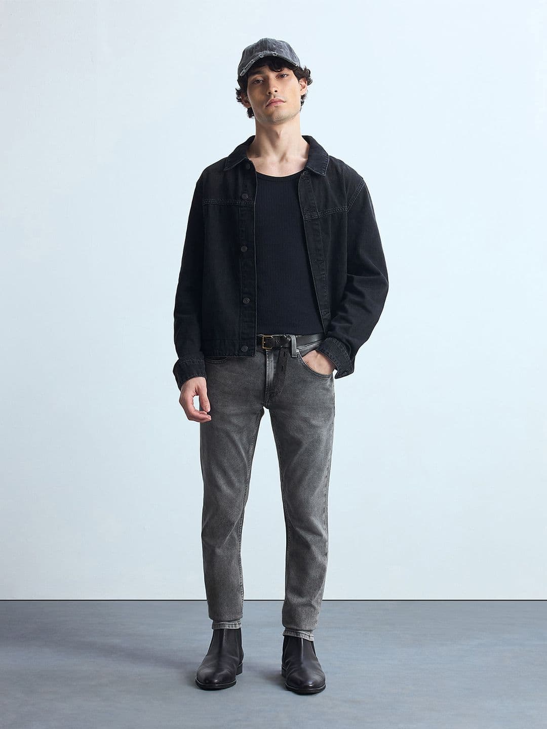 Flying Machine Men Skinny Fit Mid-Rise Clean Look Stretchable Jeans - view 1