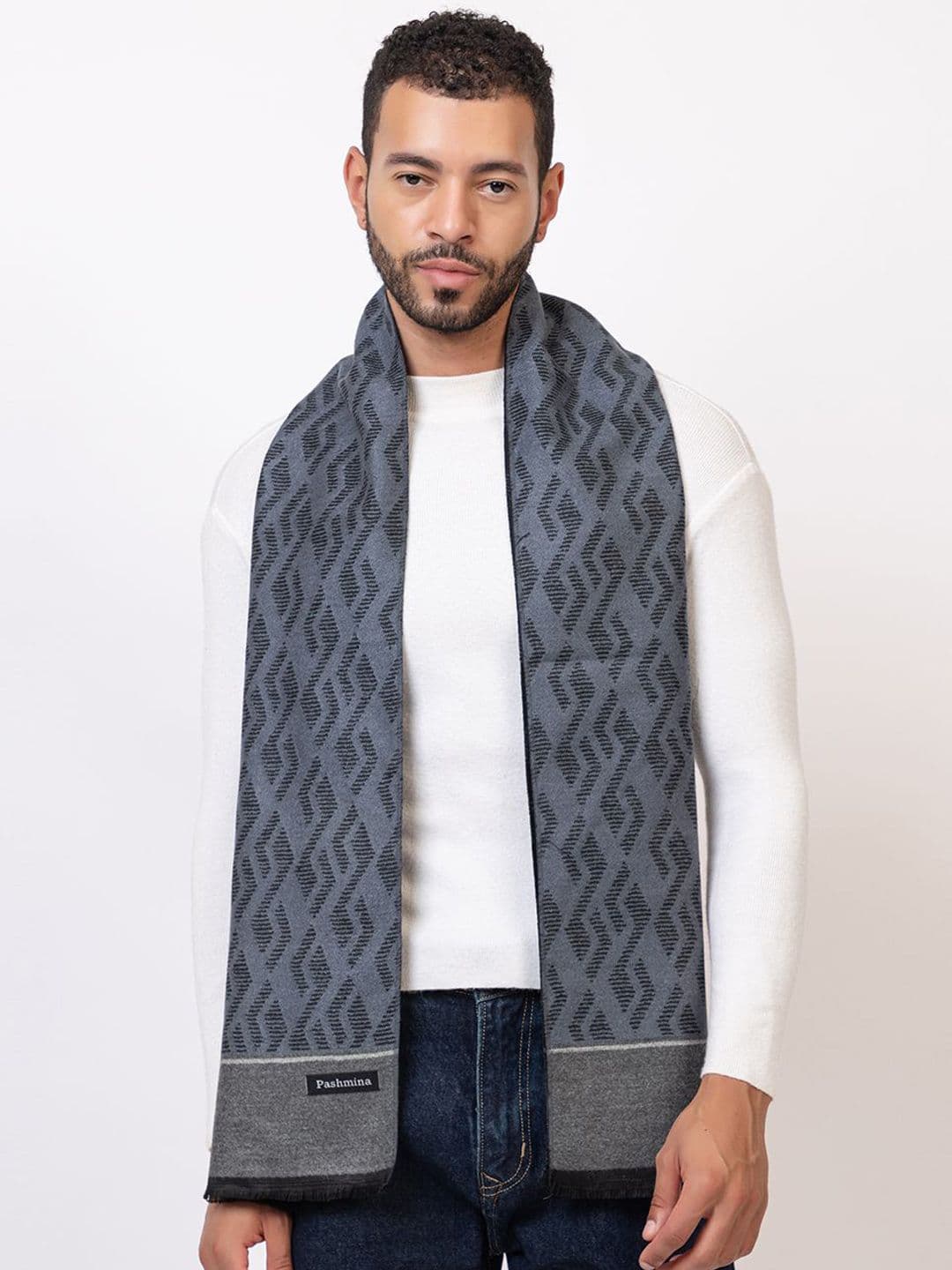 Amoldo Unisex Patterned Acrylic Mufflers - view 1