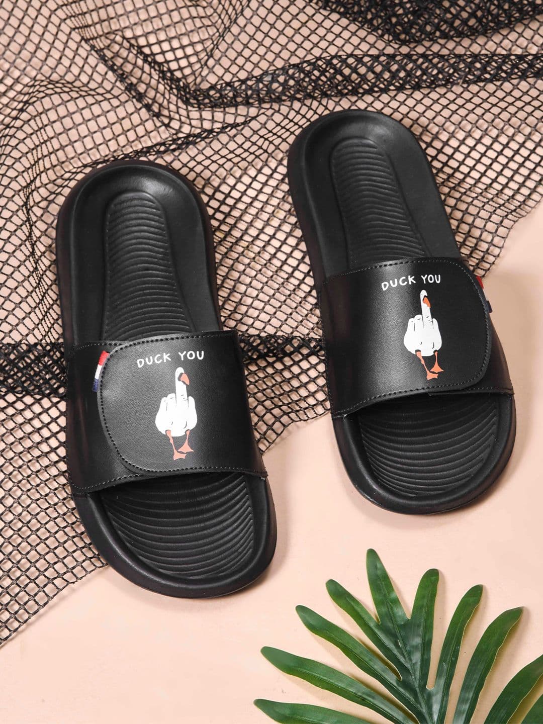 PERY PAO Men Printed Sliders - view 1