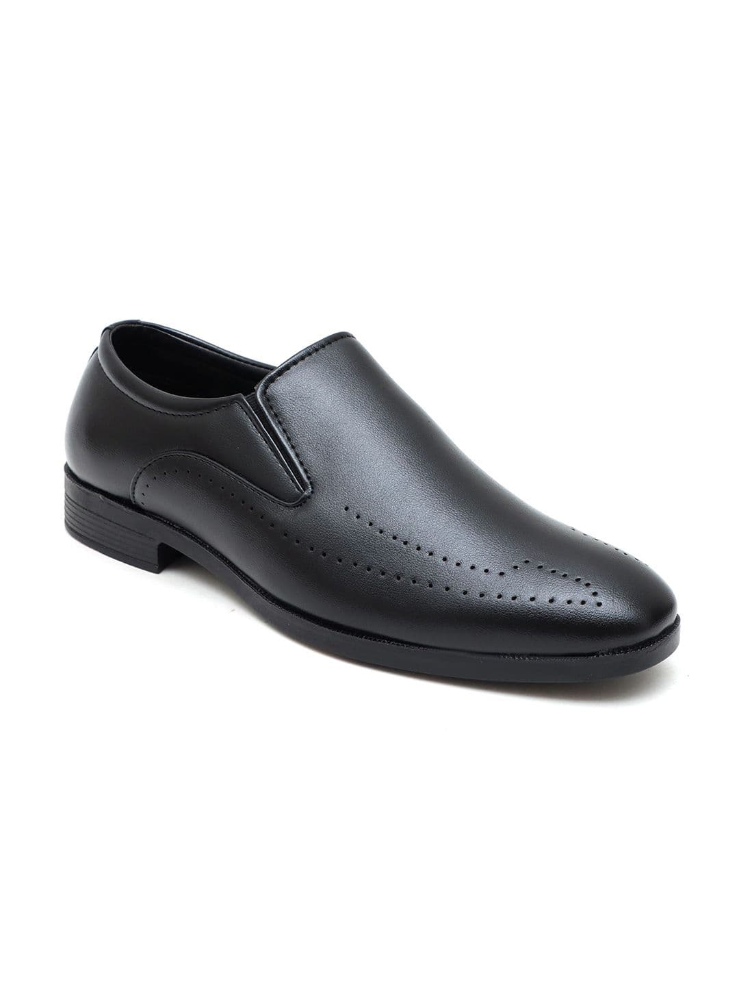 SHUAN Men Round Neck Formal Slip Ons - view 1