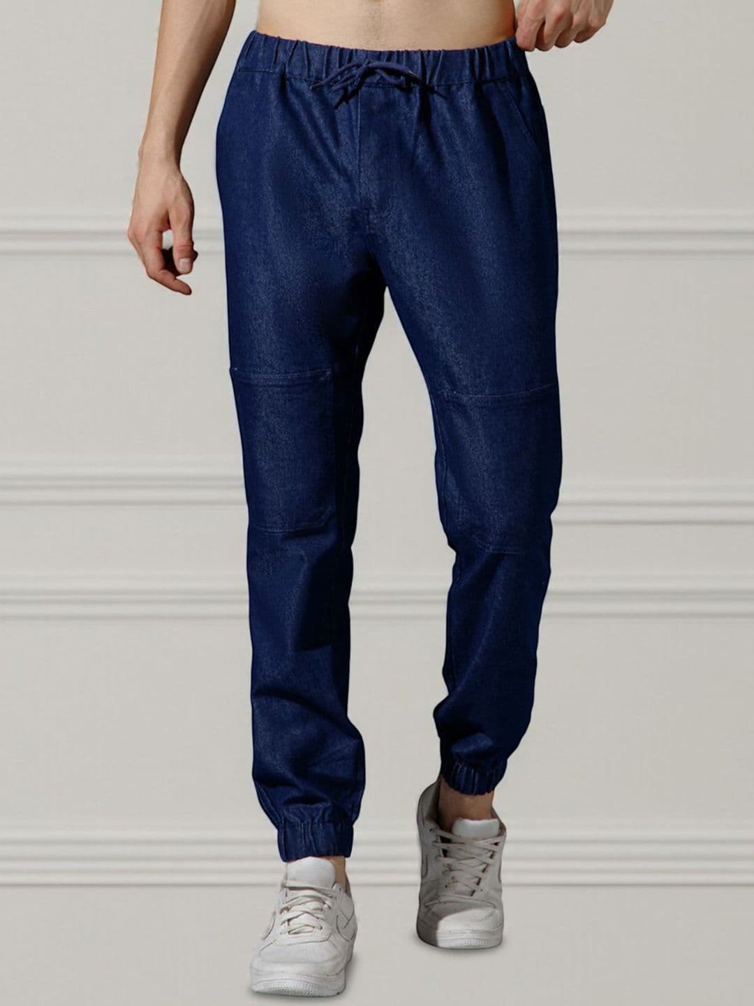 R.Code by The Roadster Life Co. Men Jogger Cuffed Hem Mid-Rise Jeans - view 1