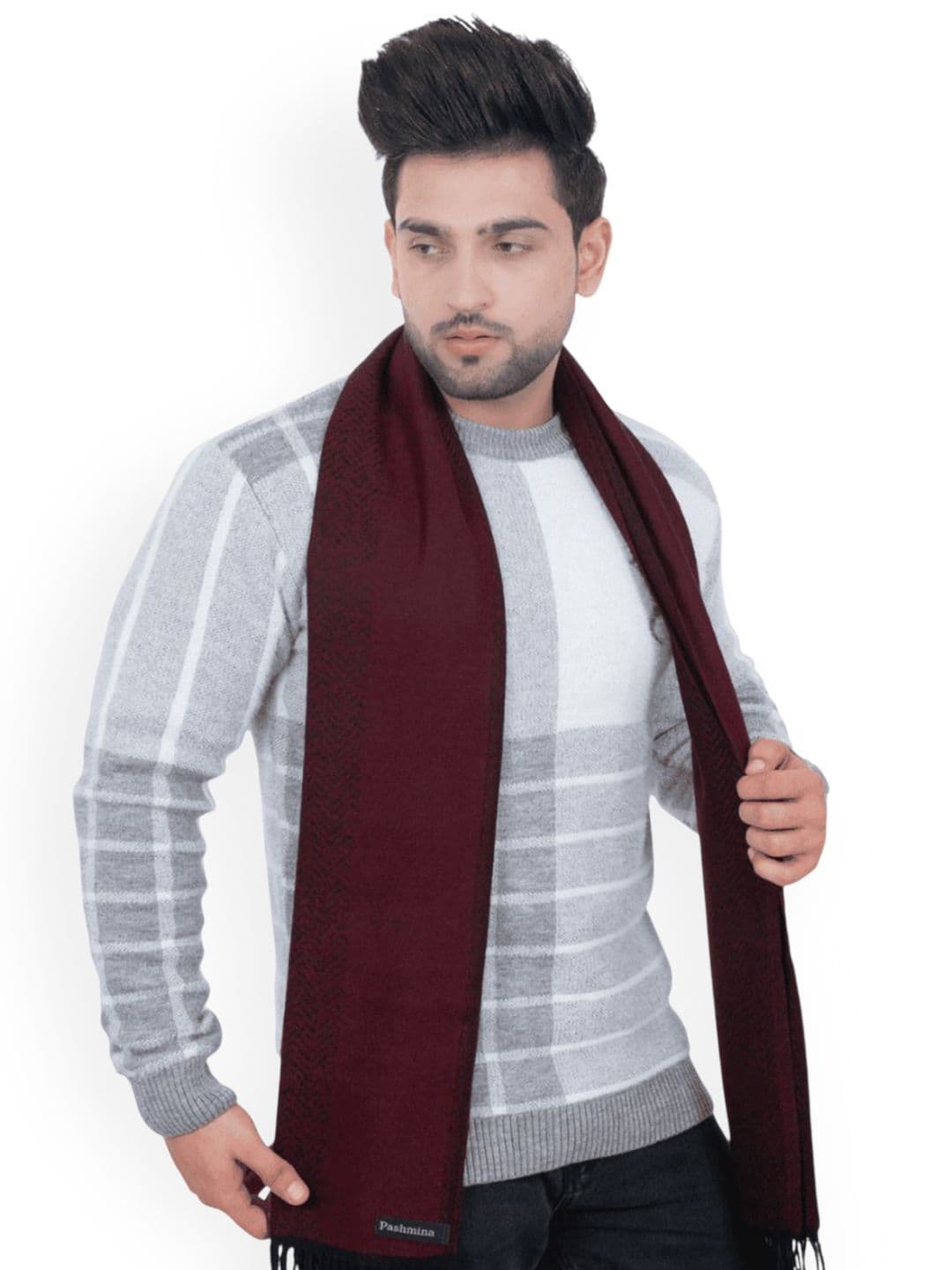 Amoldo Unisex Patterned Acrylic Mufflers - view 1