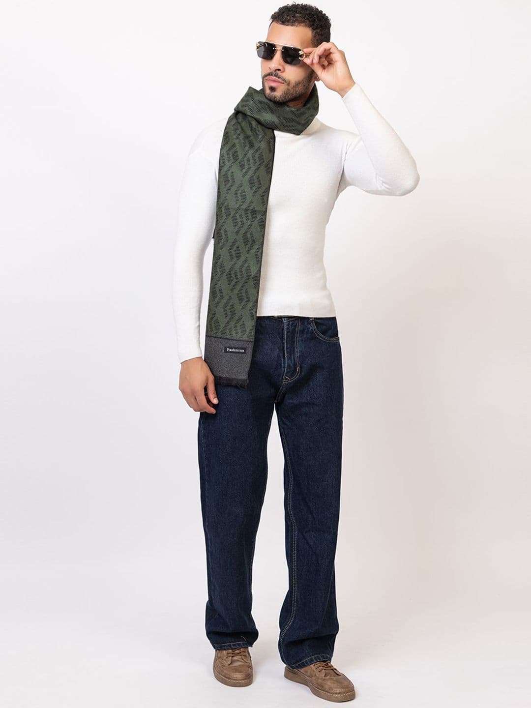 Amoldo Unisex Patterned Acrylic Mufflers - view 1