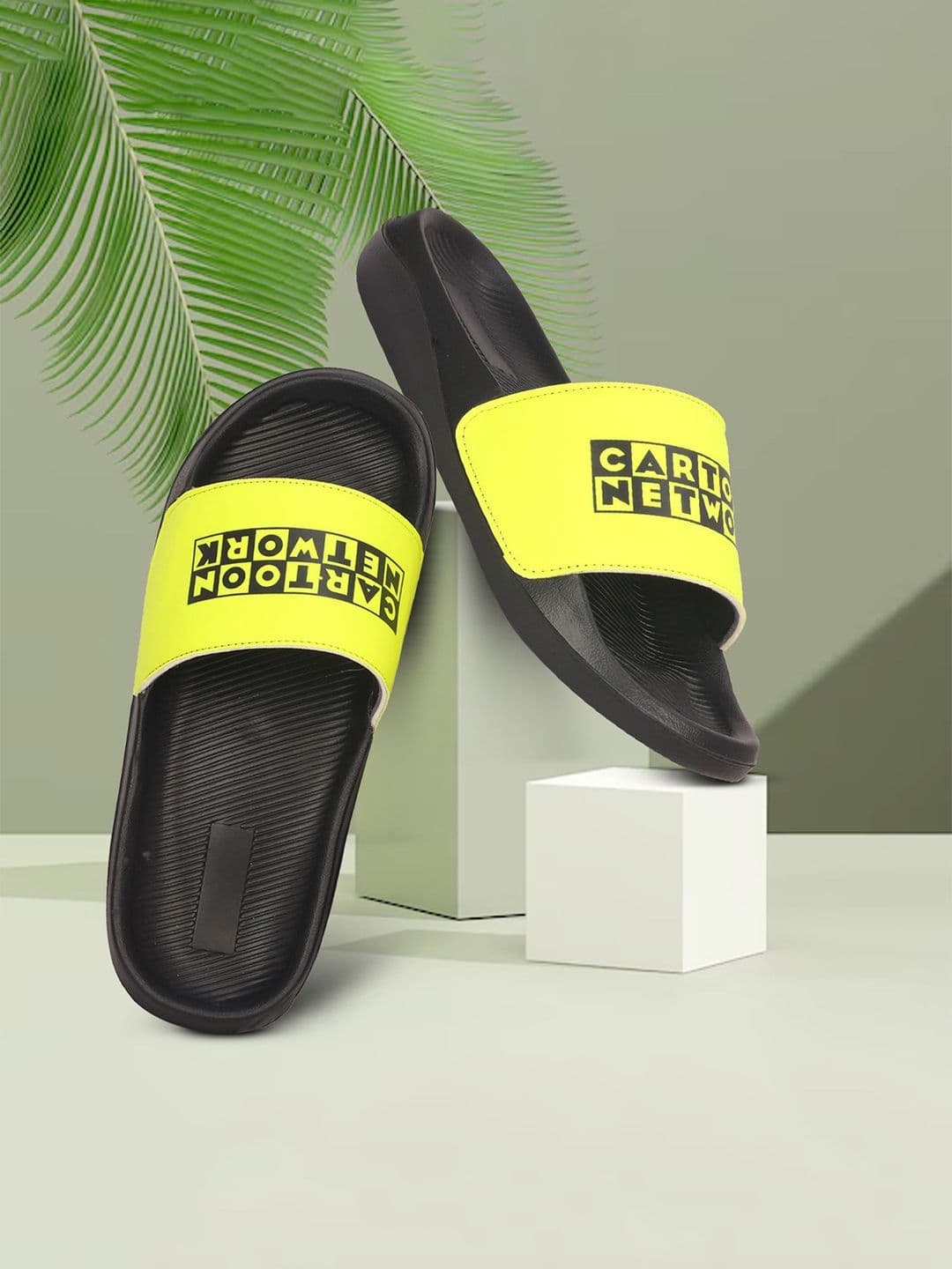 PERY PAO Men Printed Sliders Flip Flop - view 1