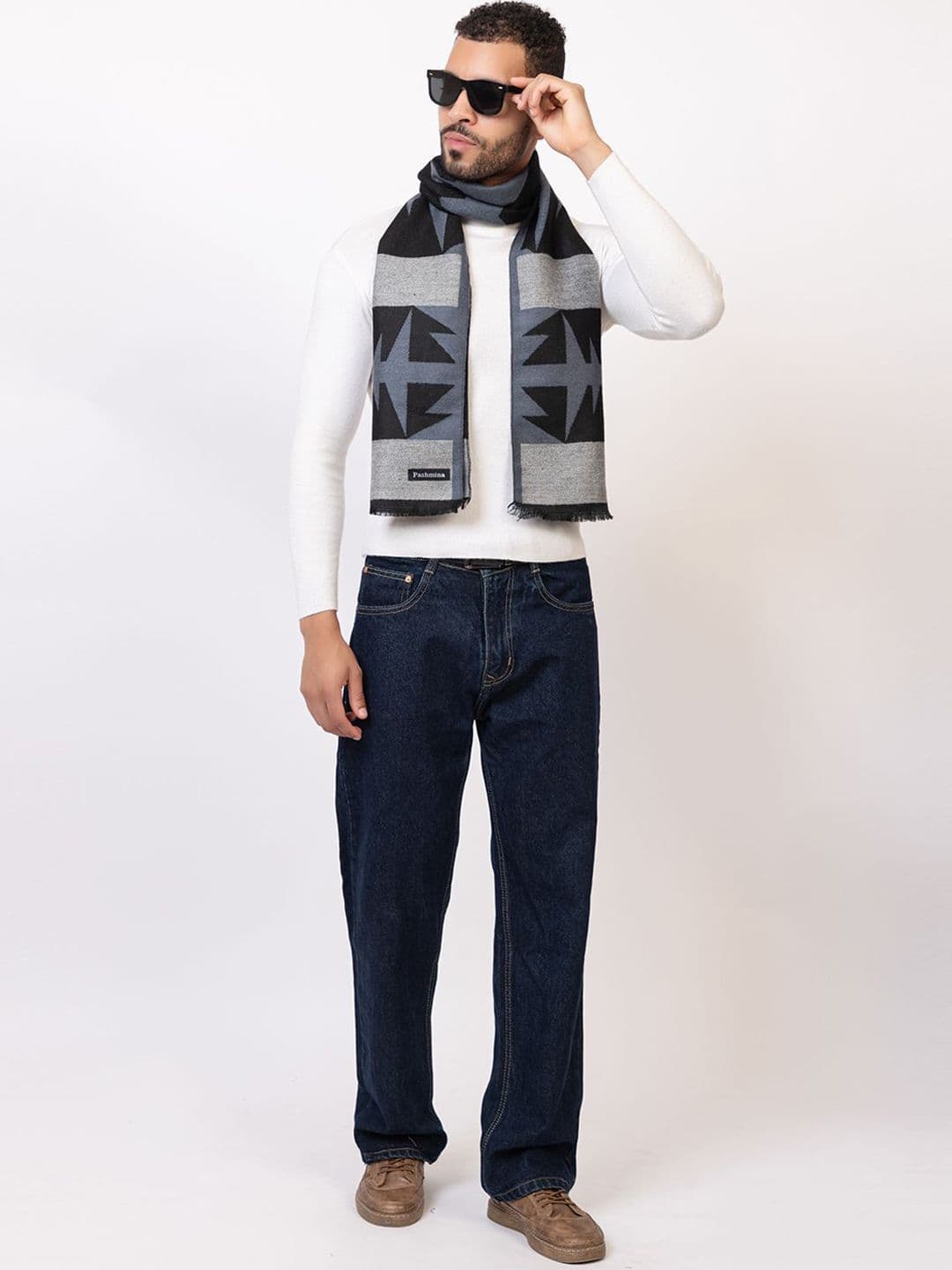Amoldo Unisex Patterned Winter Mufflers - view 1