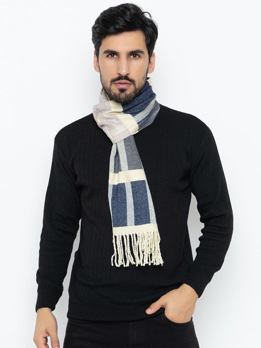 Amoldo Unisex Patterned Acrylic Mufflers - view 1