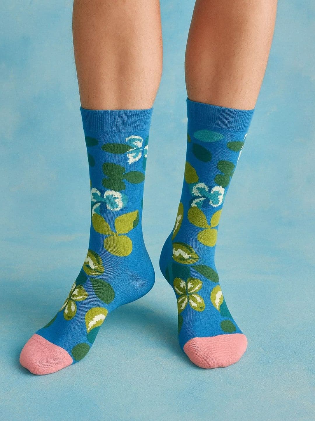 SAZARA Unisex Patterned Calf Length Socks - view 1