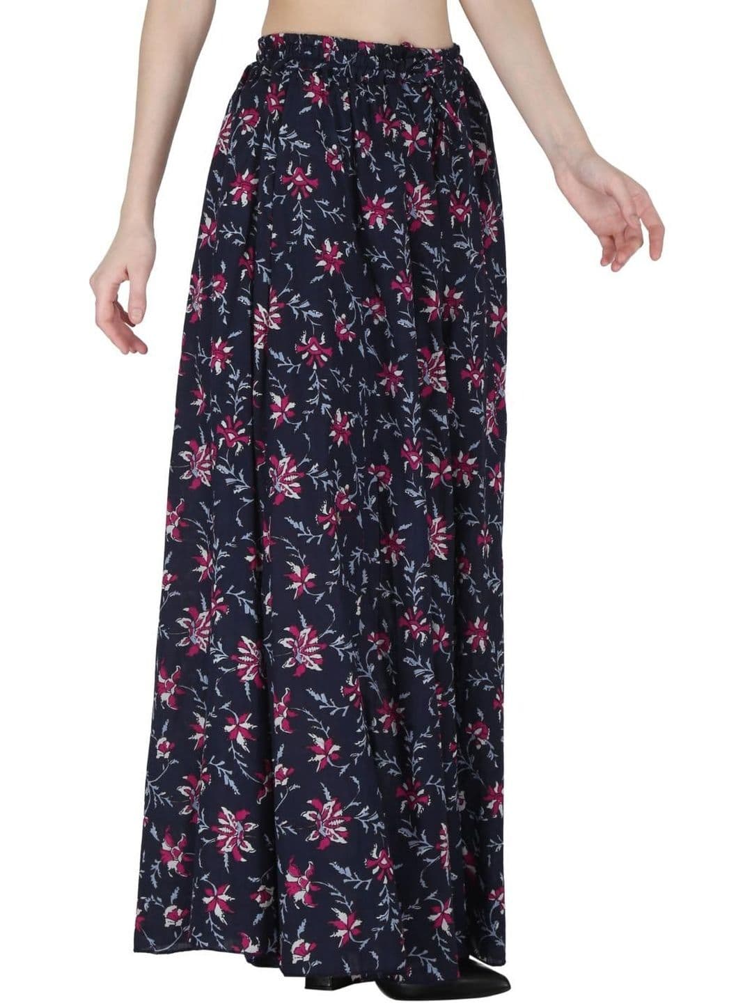 Sttoffa Women Pure Cotton Floral Print Skirt - view 1