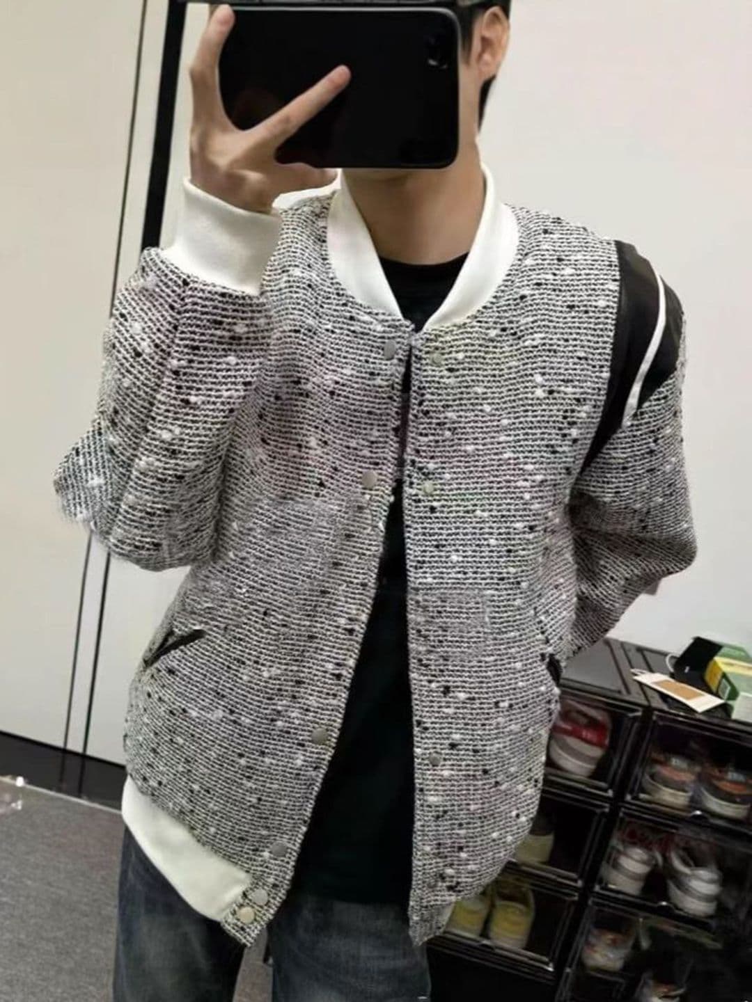 StyleCast x Revolte Men Open Front Jacket - view 1
