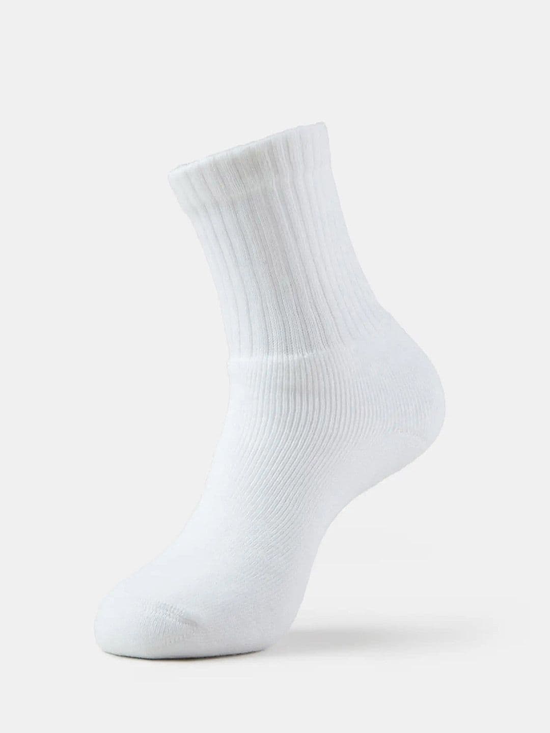 Jockey Men Compact Cotton Terry Crew Length Socks With StayFresh Treatment - 7030 - view 1