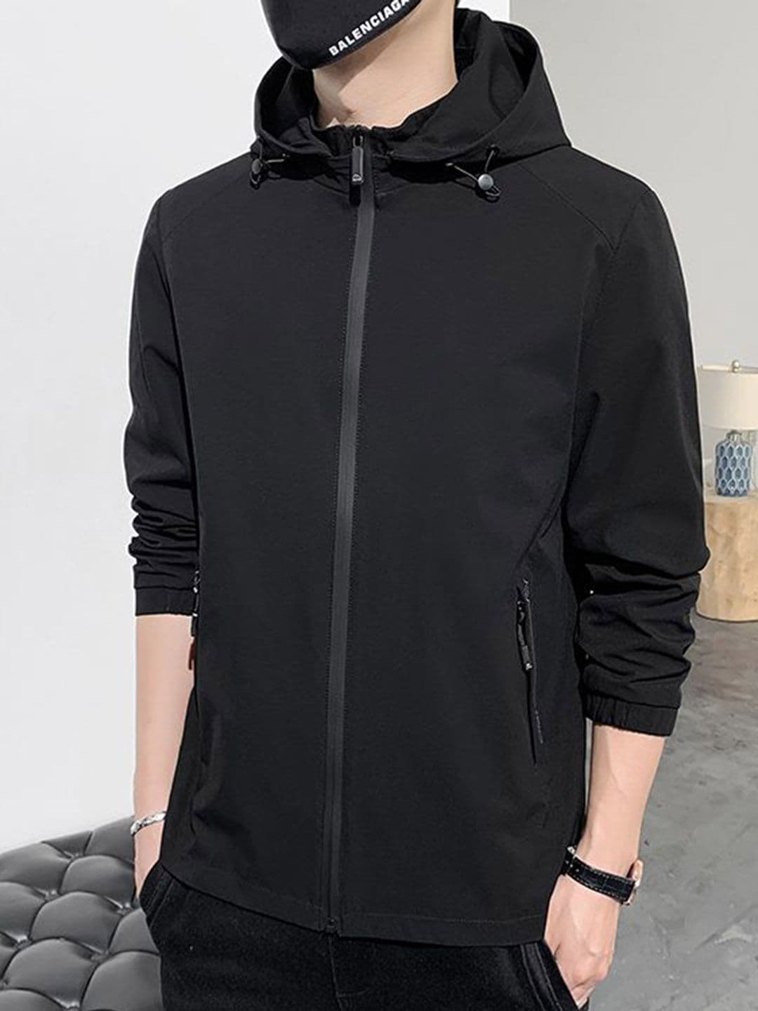 StyleCast x Revolte Men Hooded Long Sleeves Sporty Jacket - view 1