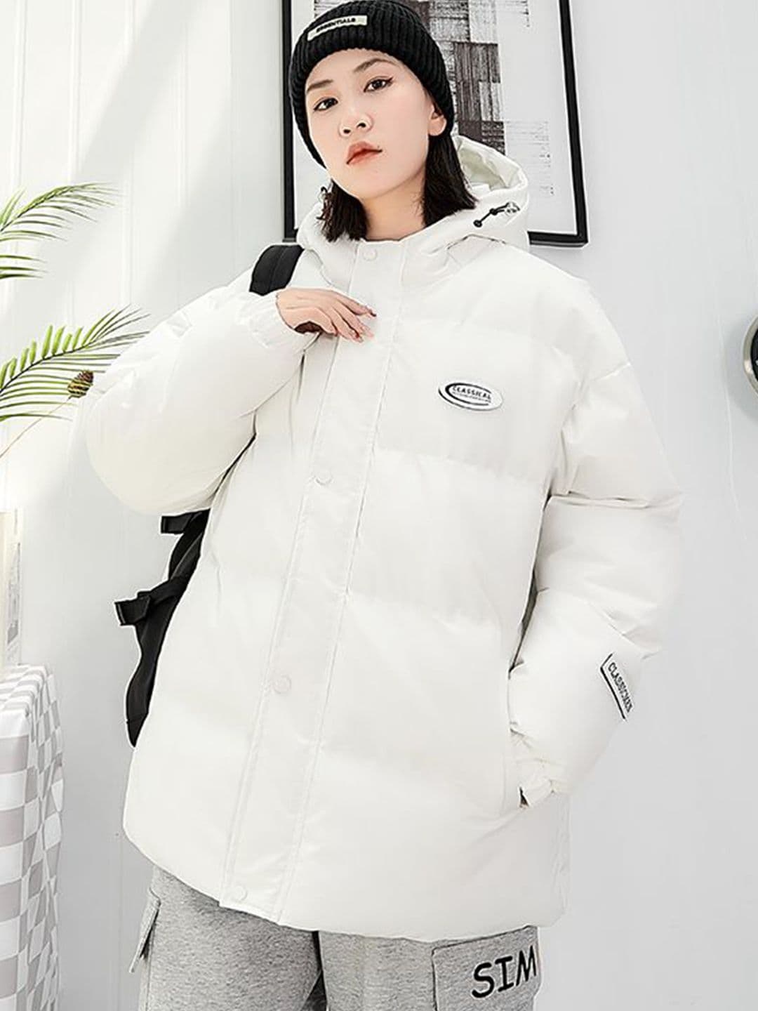 StyleCast x Revolte Unisex Hooded Insulator Longline Outdoor Padded Jacket - view 1