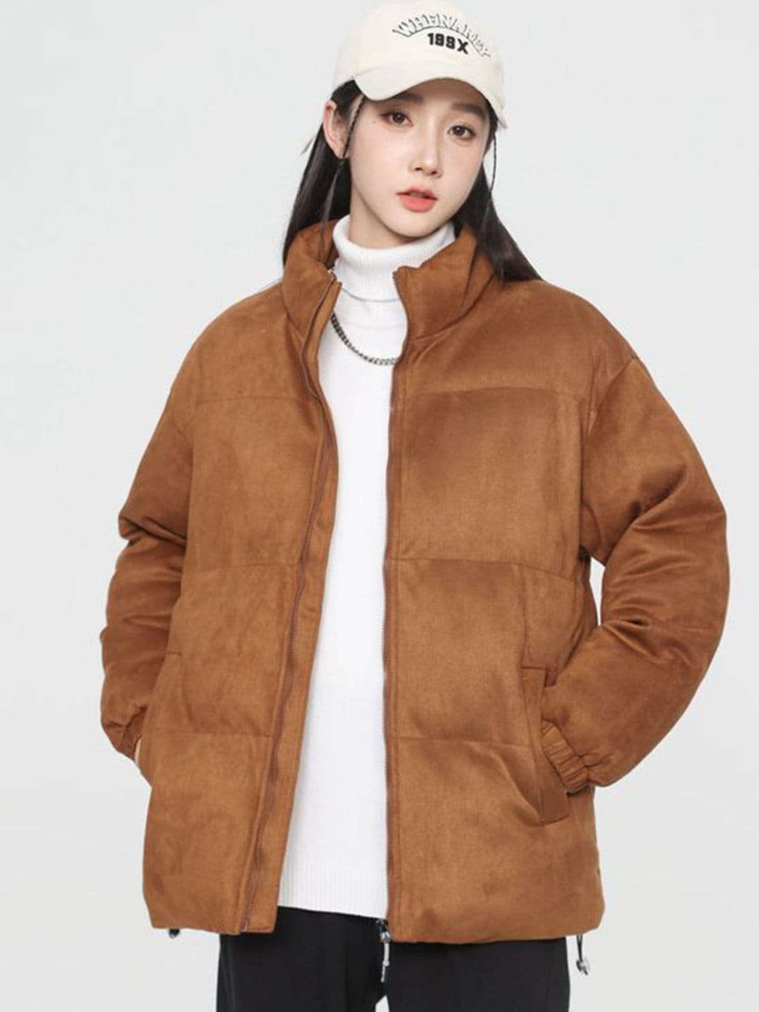 StyleCast x Revolte Men Insulator Stand Collar Padded Jacket - view 1