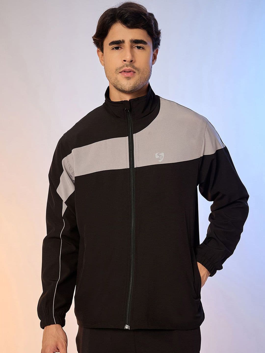 SG Stand Collar Sporty Jacket - view 1