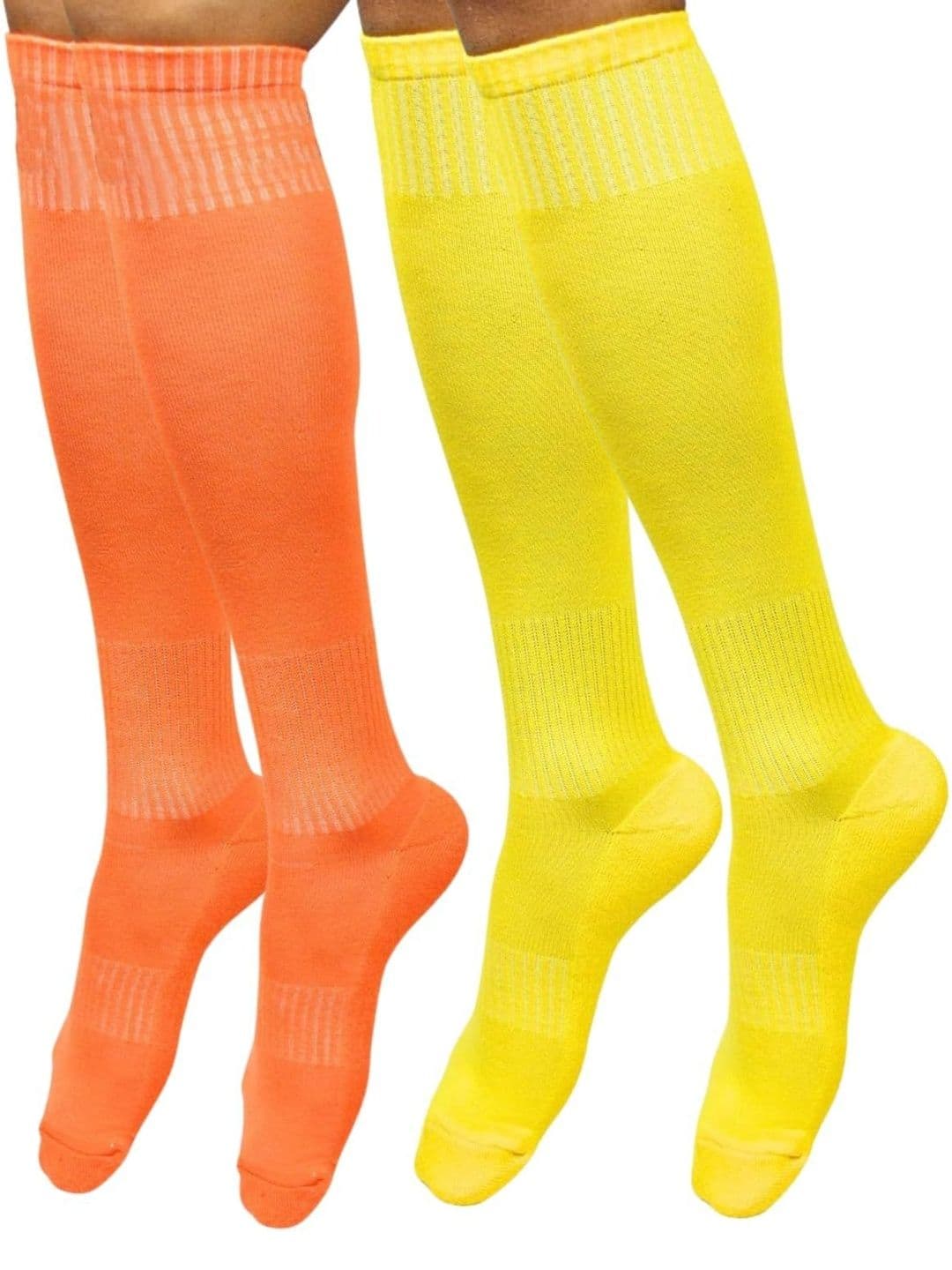 NESKA MODA Unisex Set of 2 Knee Length Cotton Socks - view 1