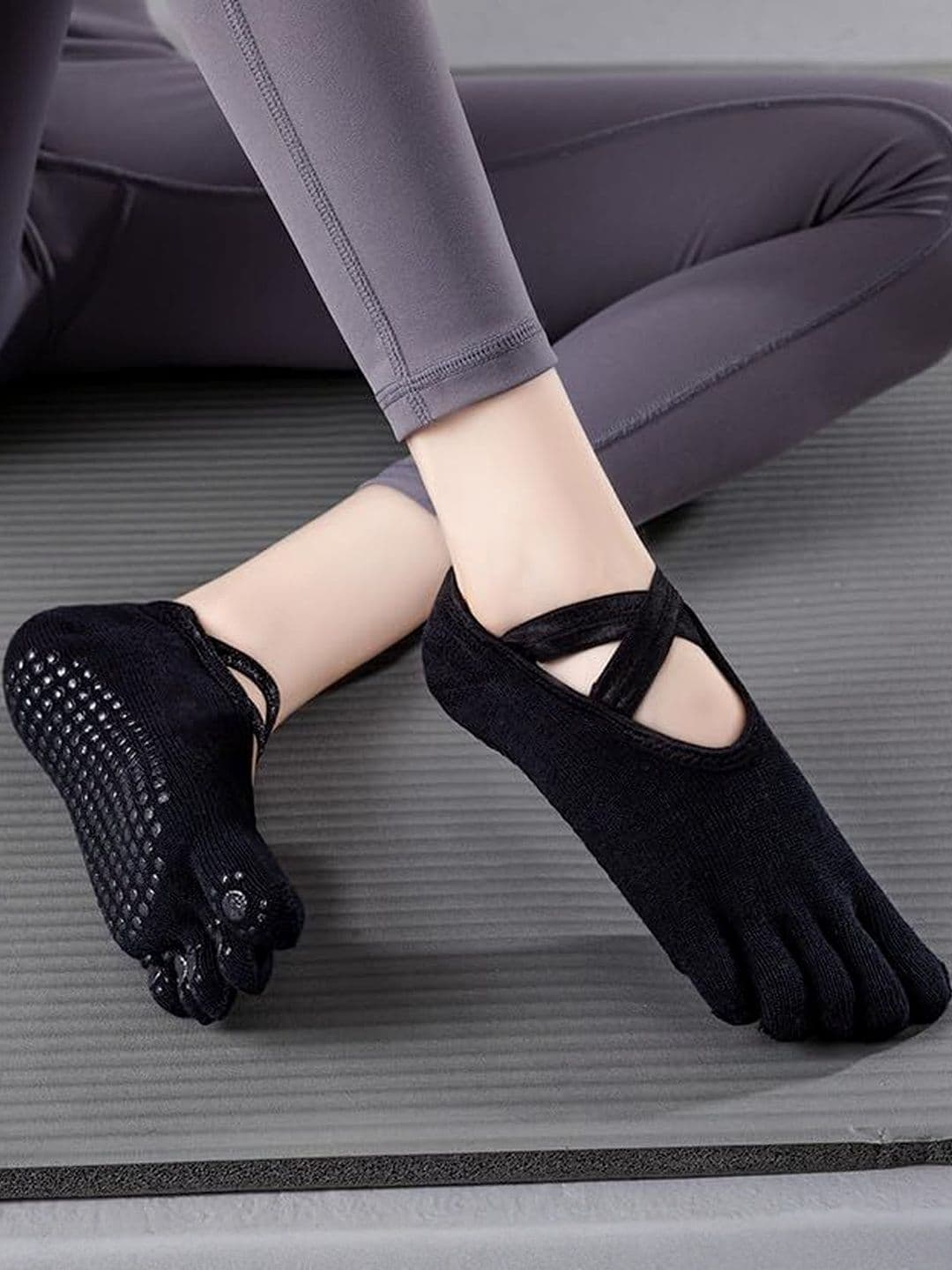 NESKA MODA Unisex Ankle Length Cotton Socks - view 1