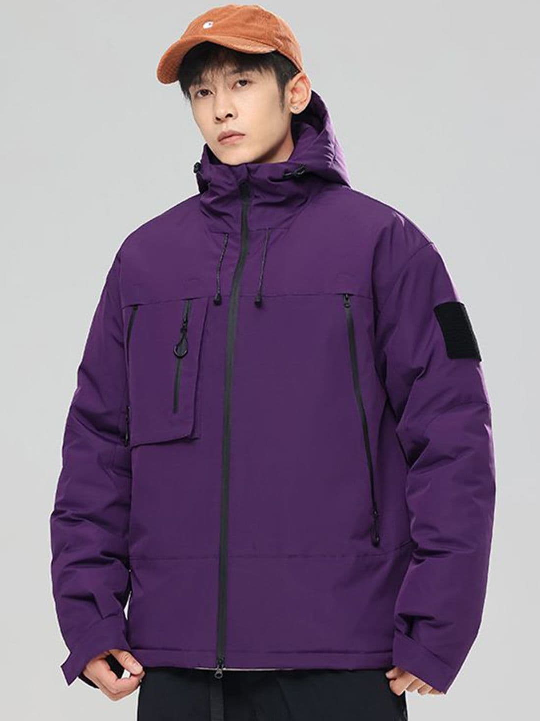 StyleCast x Revolte Men Hooded Insulator Regular Outdoor Padded Jacket - view 1