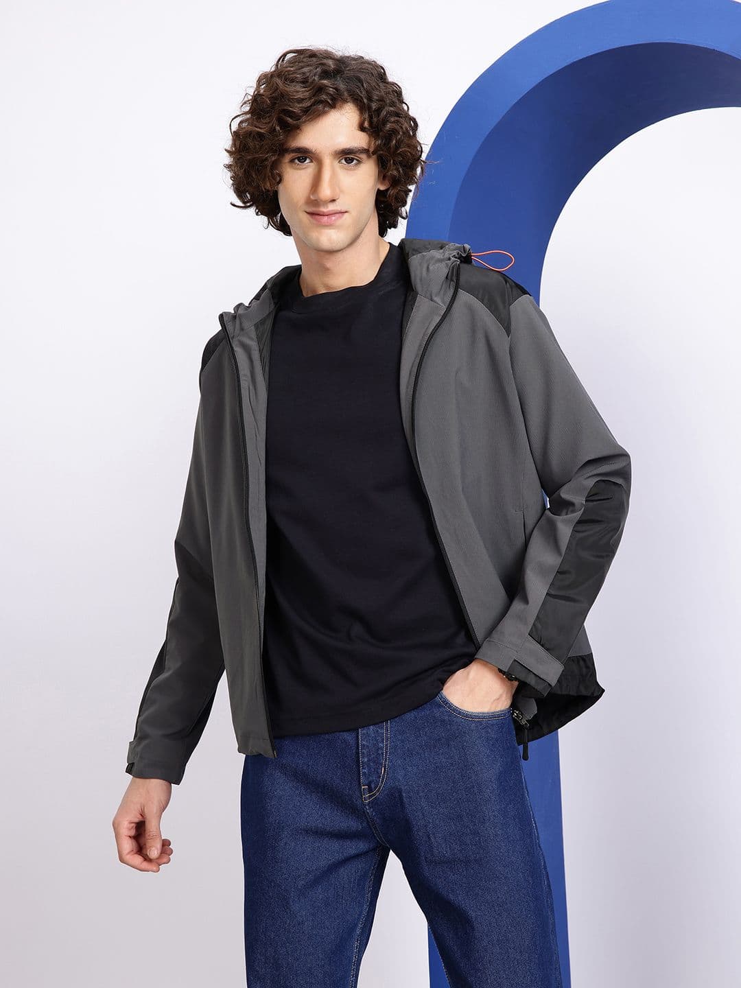 Aeropostale Hooded Bomber Jacket - view 1