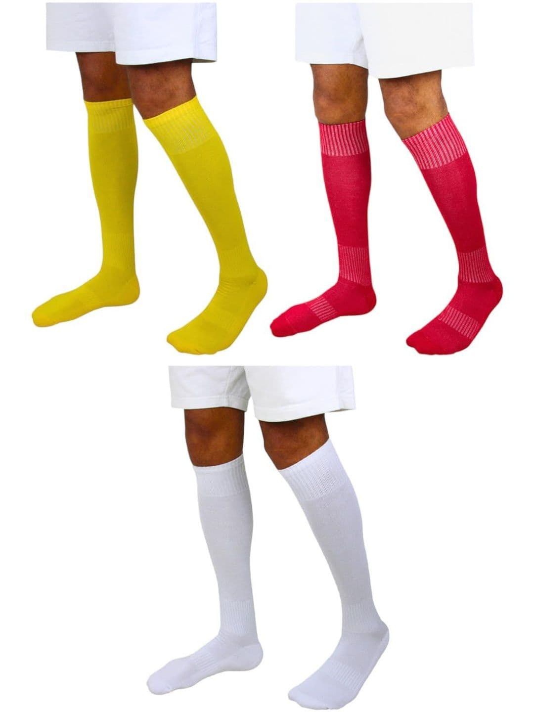 NESKA MODA Unisex Set Of 3 Knee Length Socks - view 1