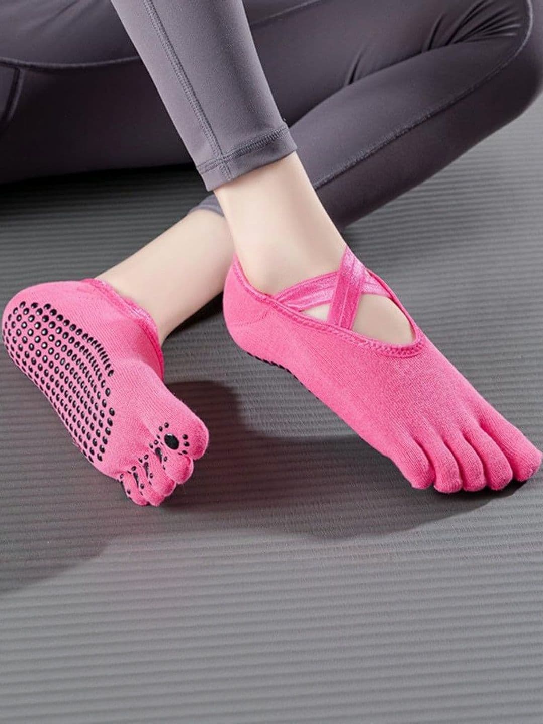 NESKA MODA Unisex Ankle Length Cotton Socks - view 1