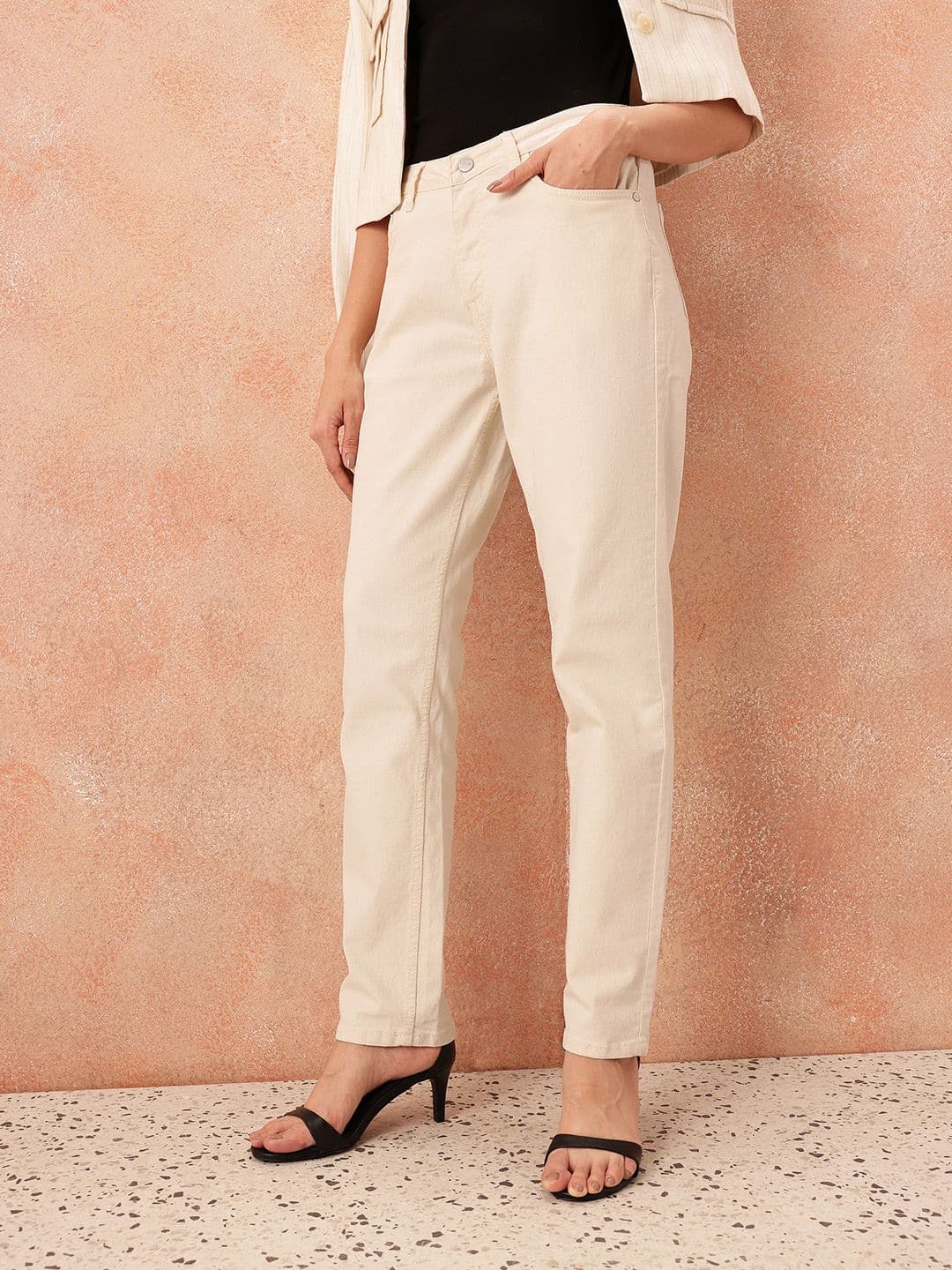 all about you Women High-Rise Stretchable Boyfriend Jeans - view 1