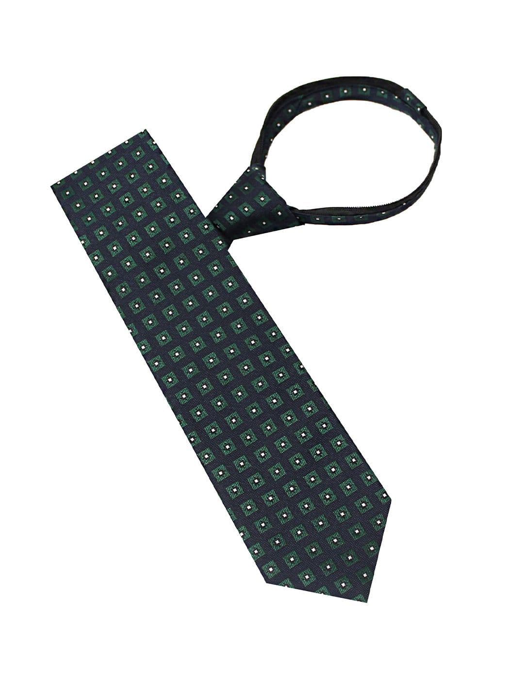 Leonardi Men Woven Design Skinny Tie - view 1