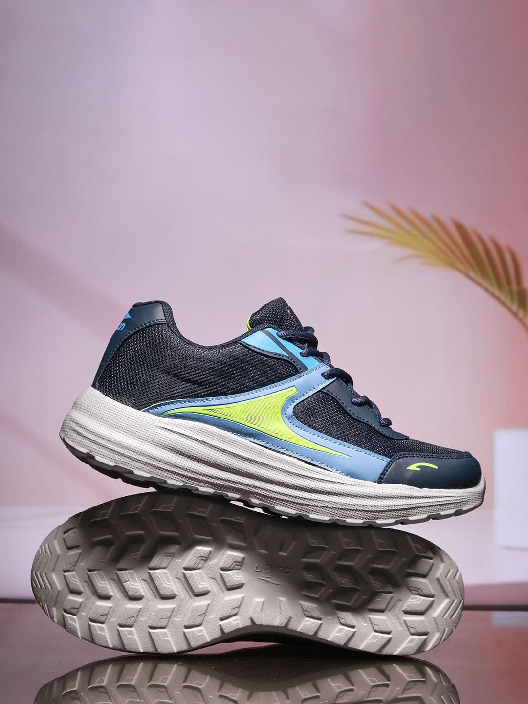 Asian Toofan-07 Men Colourblocked Round Toe lace Ups Lightweight Running Shoes - view 1