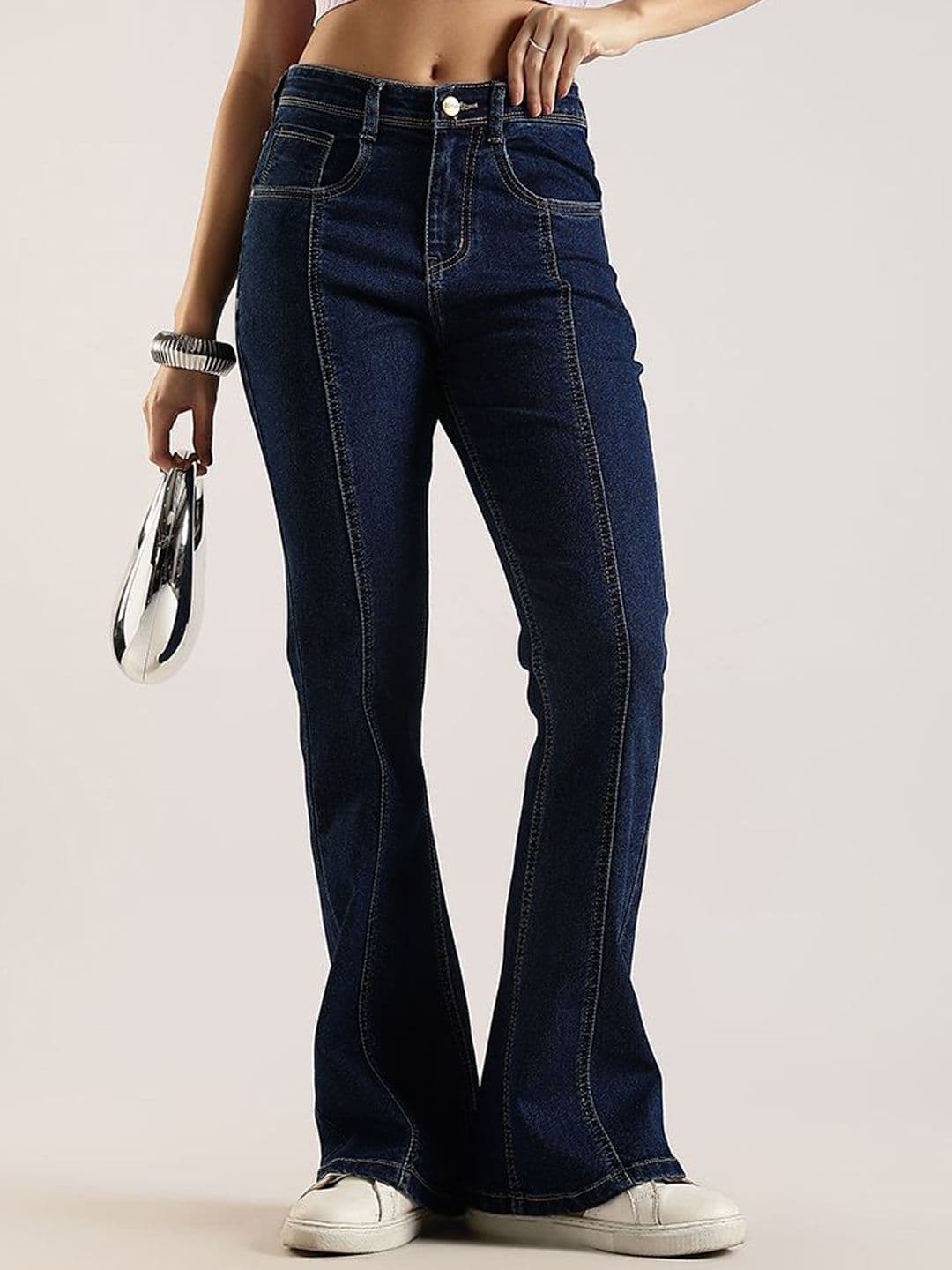zayla Women Jean Bootcut High-Rise Stretchable Jeans - view 1