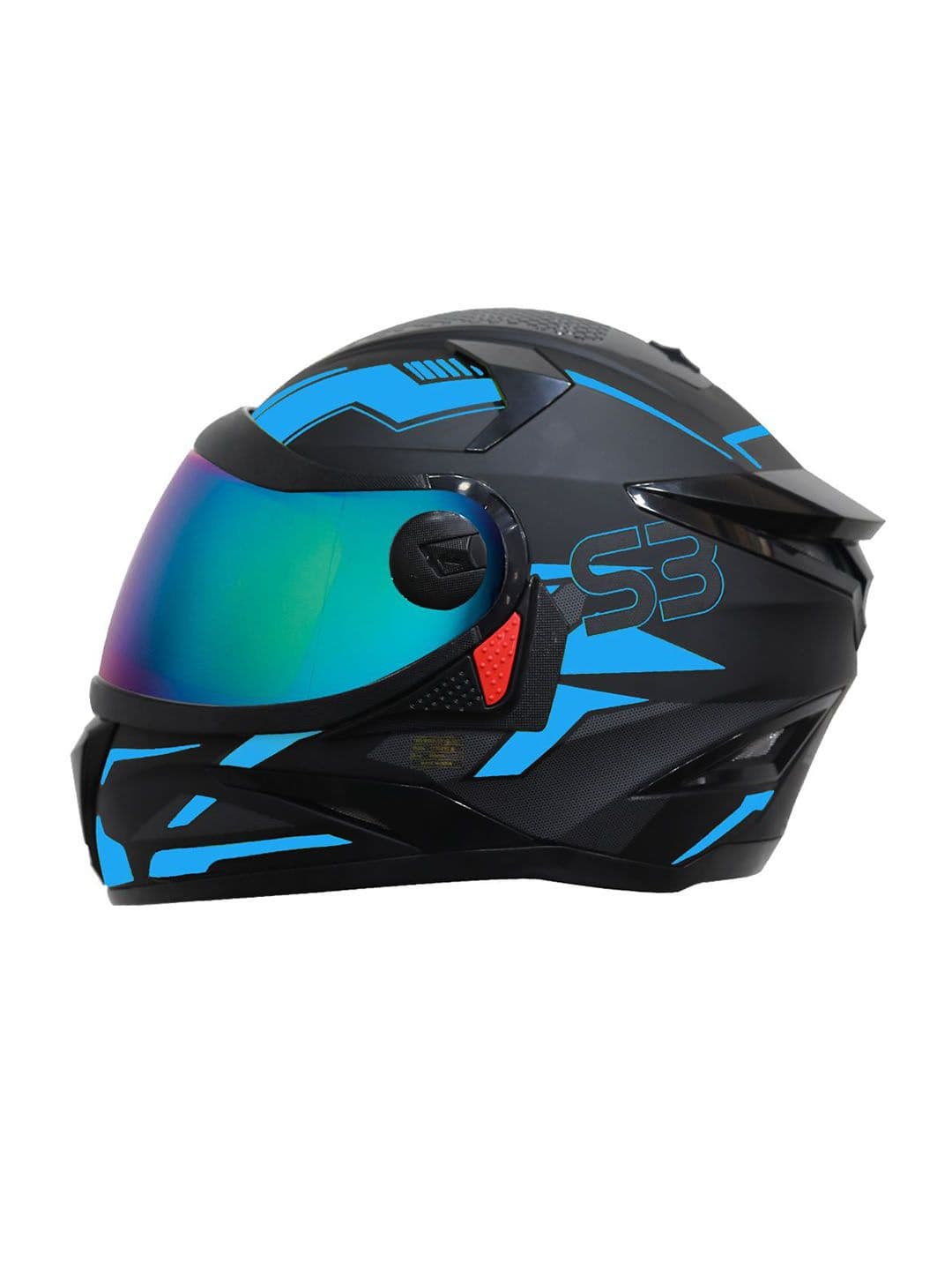 Steelbird SBH-17 Robot Terminator Printed Full Face Scratch Resistant Riding Helmet - view 1