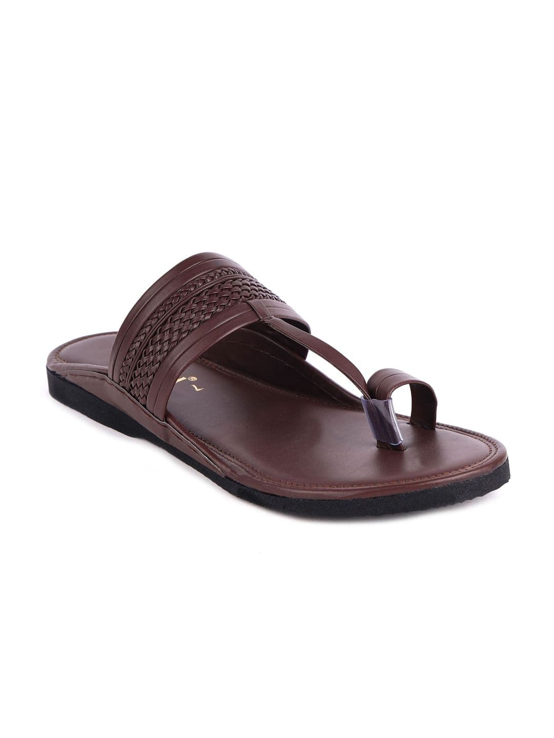 CANVI - TAKE CHANGE TO MAKE CHANGE Men Leather Comfort Sandals - view 1