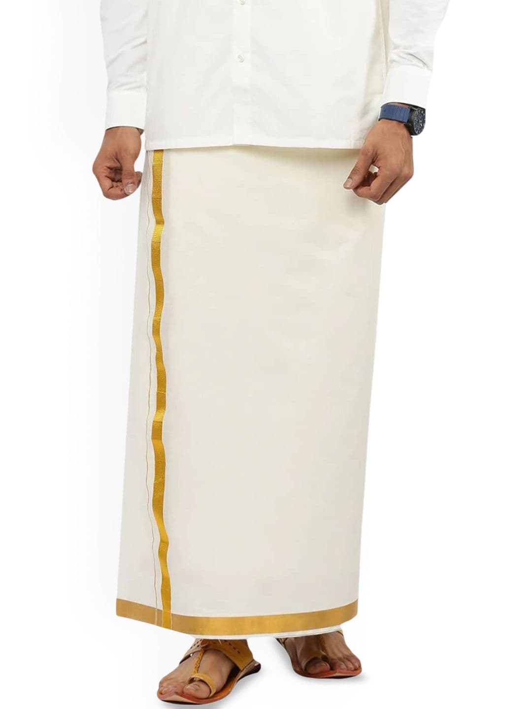 Ramraj Men Cotton Double Layer Dhotis - view 1