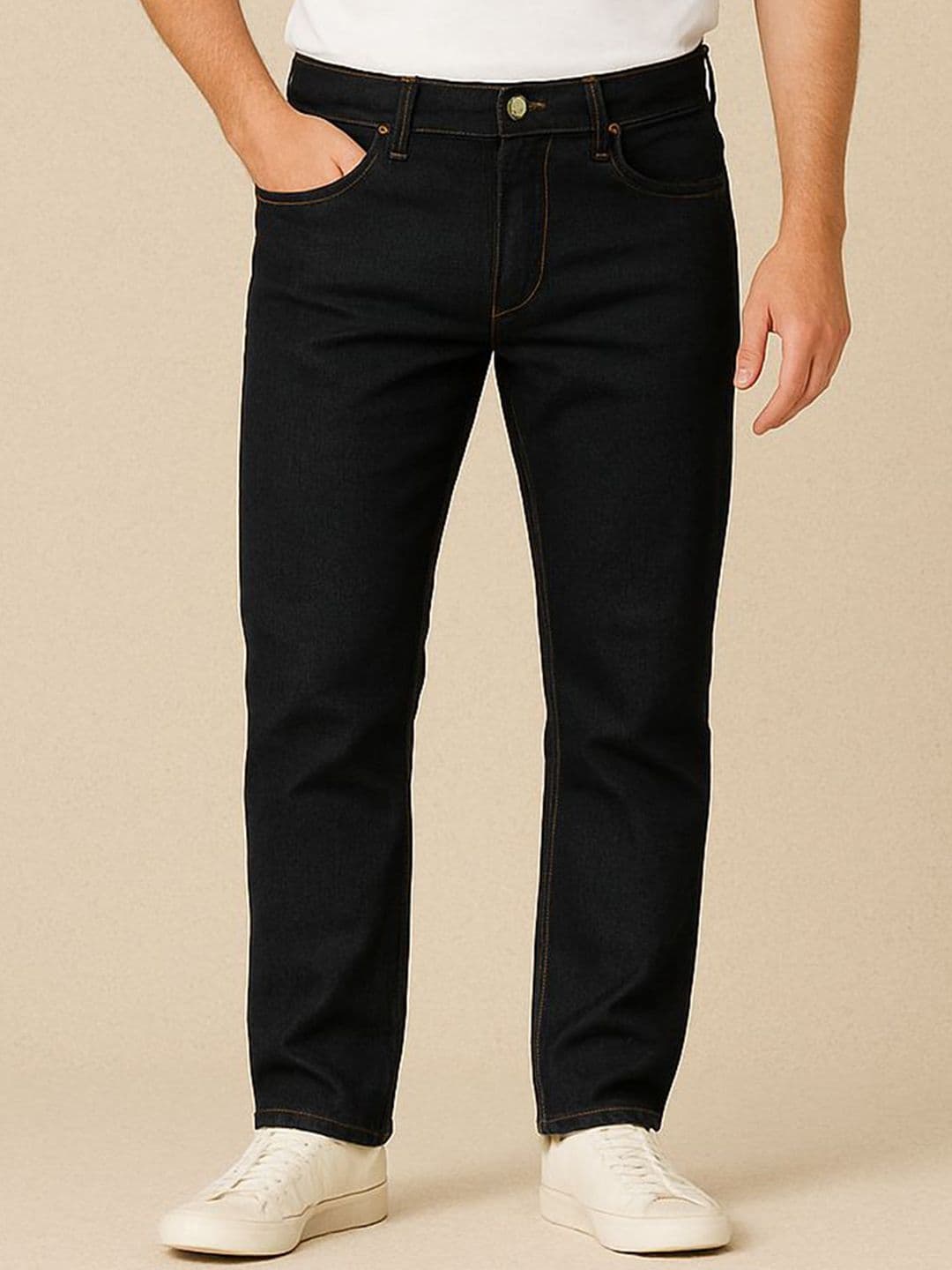 HIRRUX Men Comfort Regular Fit Mid-Rise Jeans - view 1