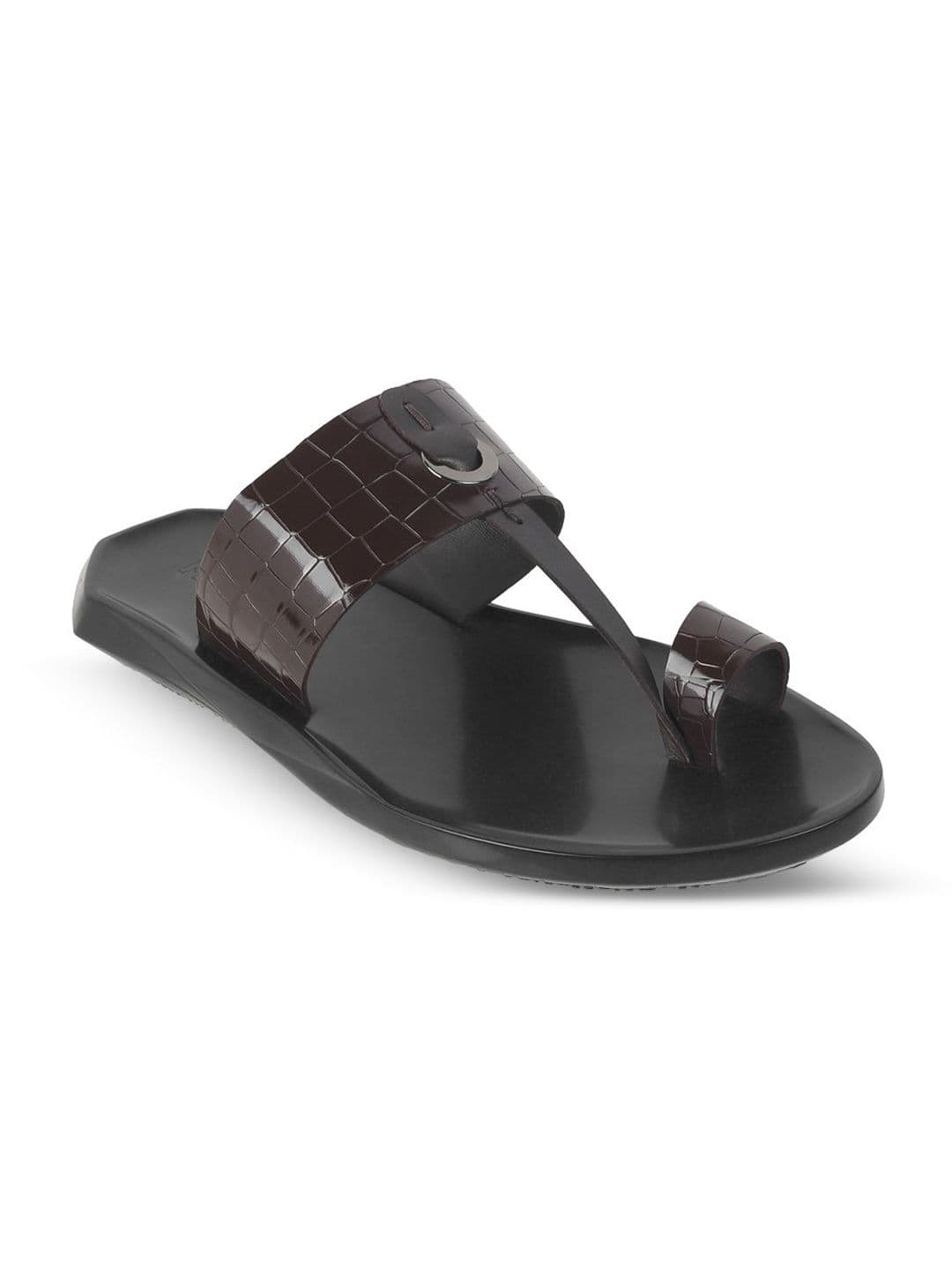 Mochi Men Textured Slip On Comfort Sandals - view 1