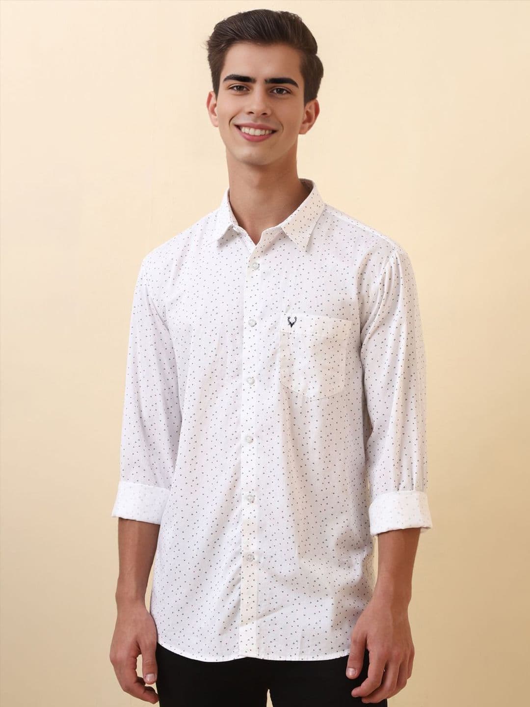 Allen Solly Slim Fit Printed Casual Shirt - view 1