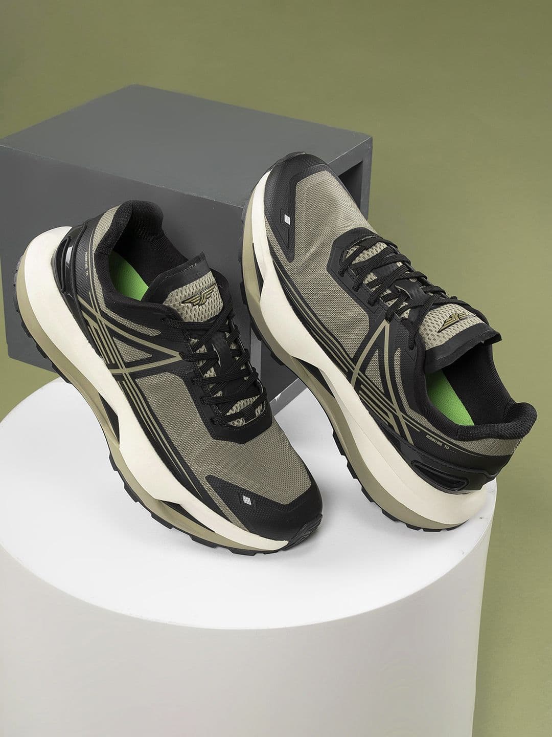 Red Tape Mesh Walking Shoes - view 1