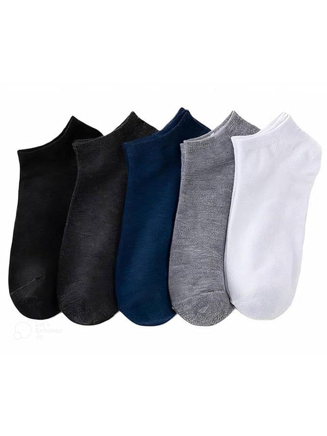 ZEDGORA Unisex Pack Of 3 No Show Socks - view 1