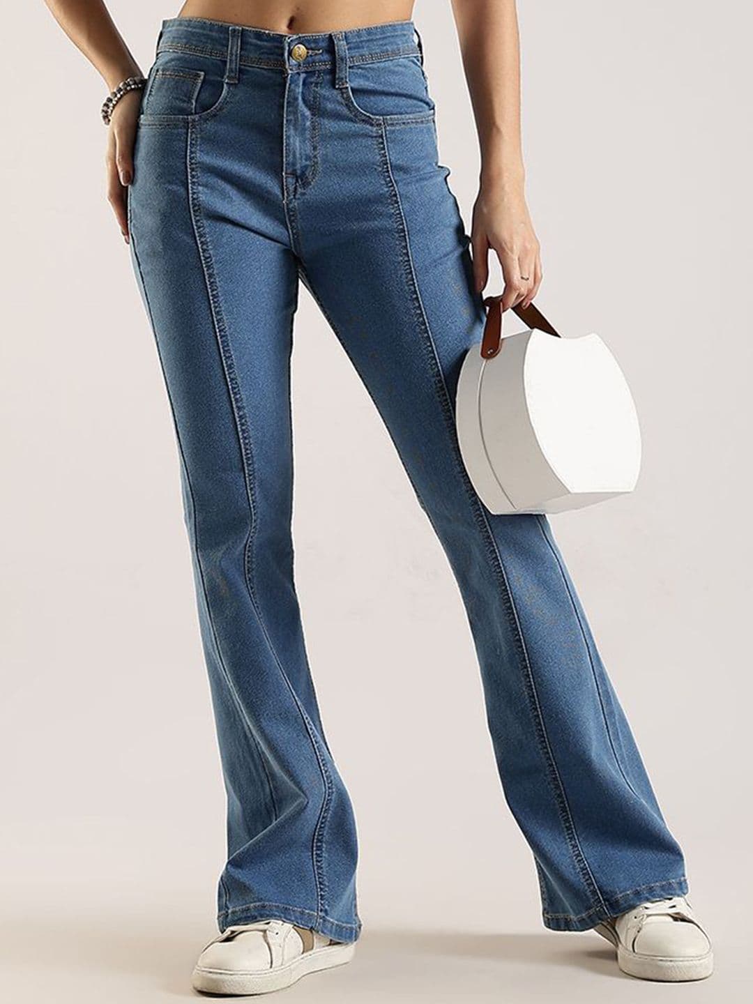 zayla Women Jean Bootcut High-Rise Stretchable Jeans - view 1