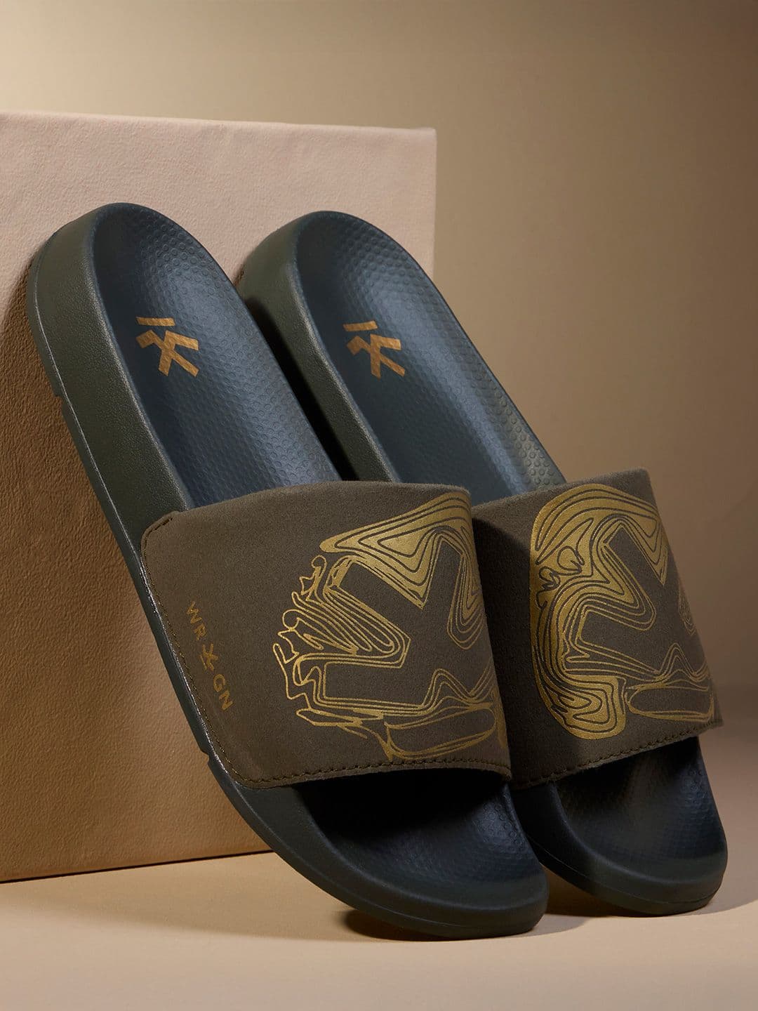 WROGN Men Printed Sliders - view 1
